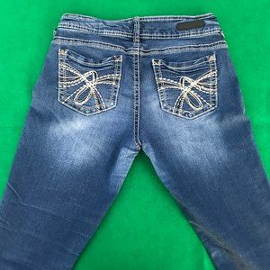 WALLFLOWER WOMEN'S JEANS Denim WOMENS 30 waist 29 inseam